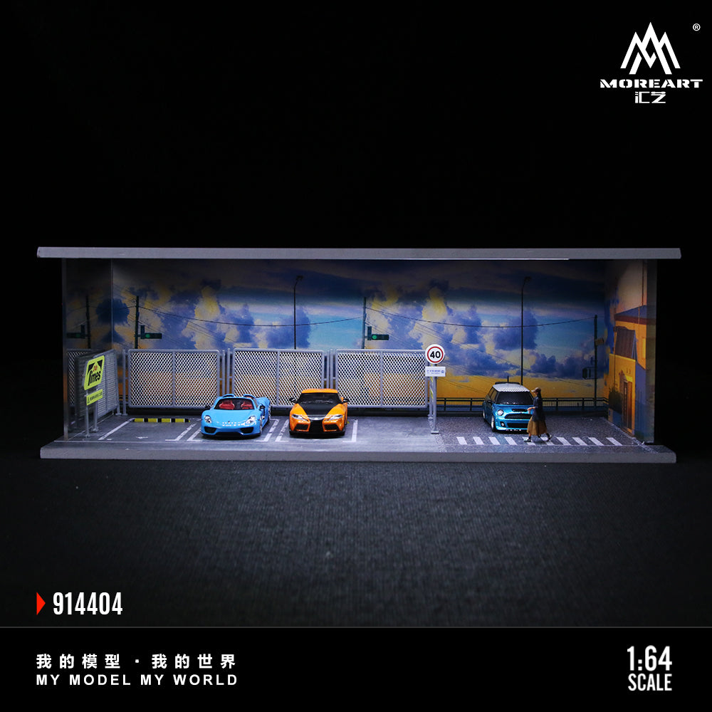 [Preorder] MoreArt 1:64 THEME LIGHTING ASSEMBLY SCENE (3 Versions) MO914404/MO914405/MO914406