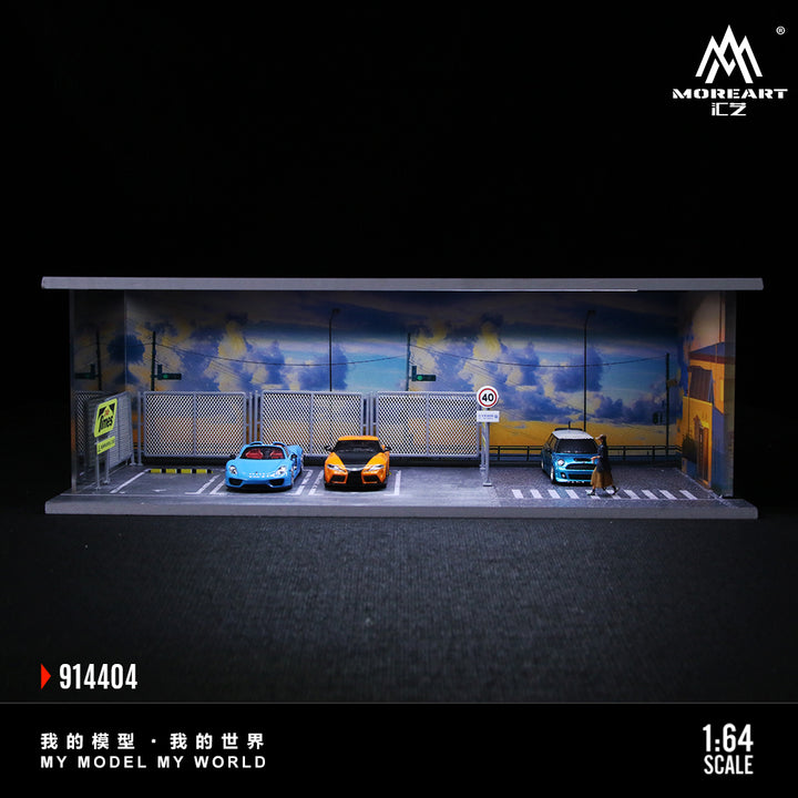 [Preorder] MoreArt 1:64 THEME LIGHTING ASSEMBLY SCENE (3 Versions) MO914404/MO914405/MO914406