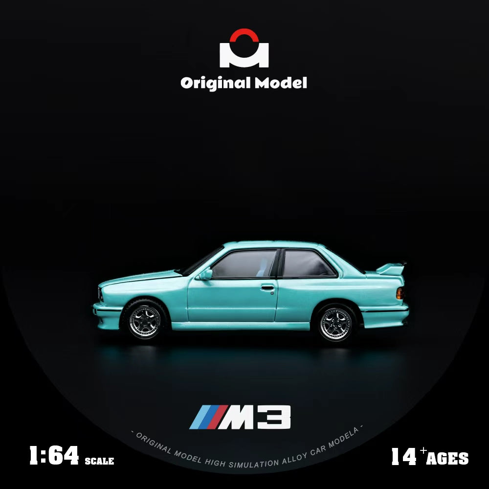 [Preorder] Original Model 1:64 BMW E30 M3 - Mint Green OM647810