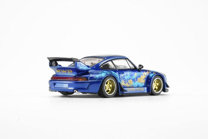 [Preorder] Motorhelix 1:64 Porsche RWB 993 Royal Ocean M62206