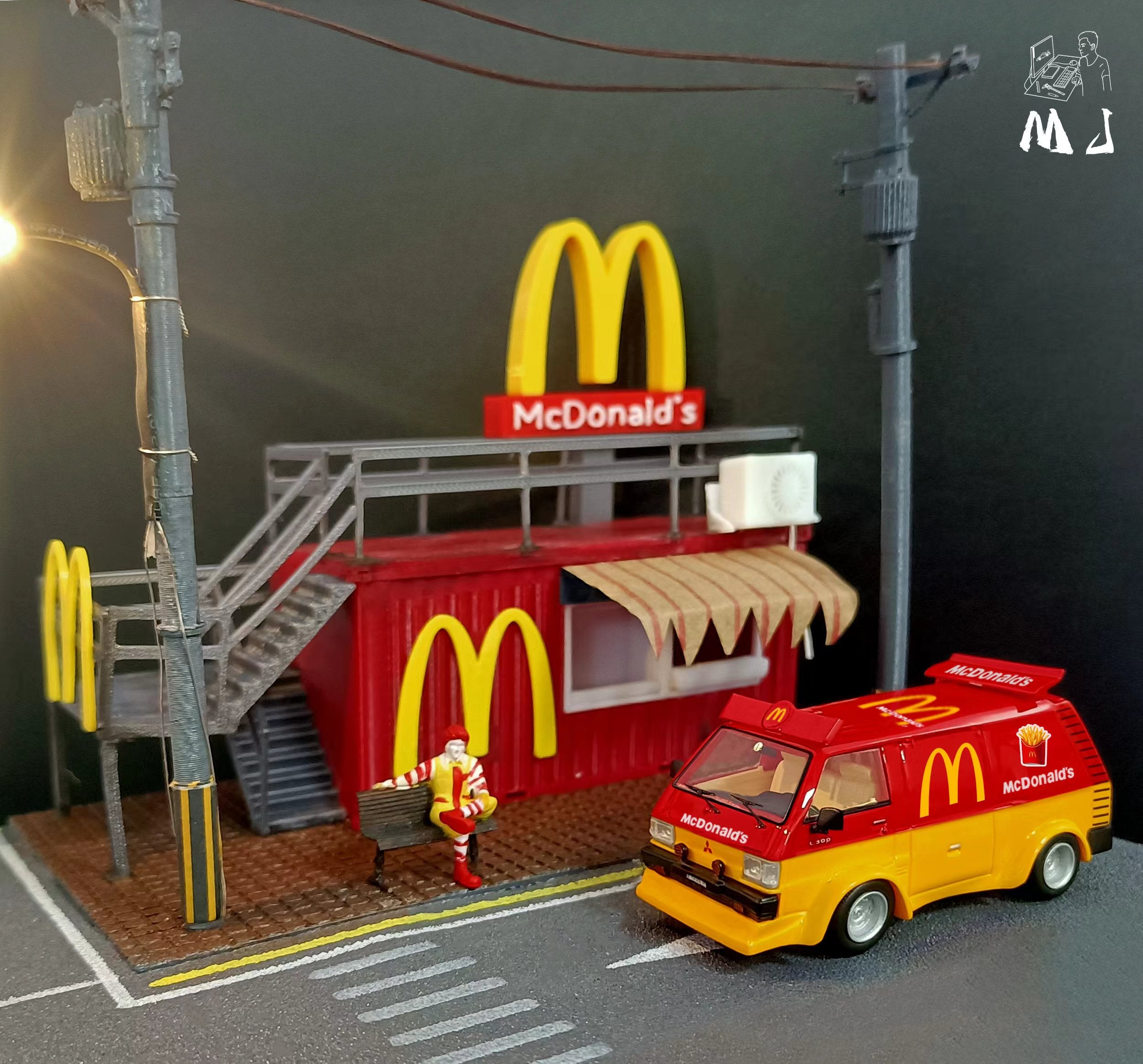 MJ Model 1:64 Mitsubishi Delica (5 Versions) – Horizon Diecast