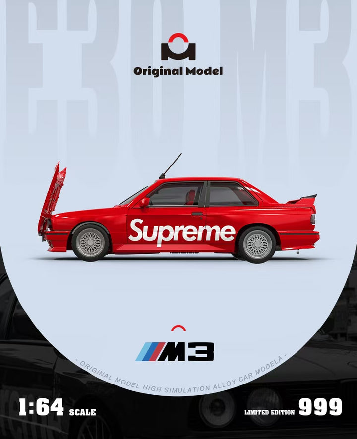 [Preorder] Original Model 1:64 BMW E30 Supreme Livery OM647801