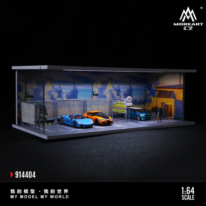 [Preorder] MoreArt 1:64 THEME LIGHTING ASSEMBLY SCENE (3 Versions) MO914404/MO914405/MO914406