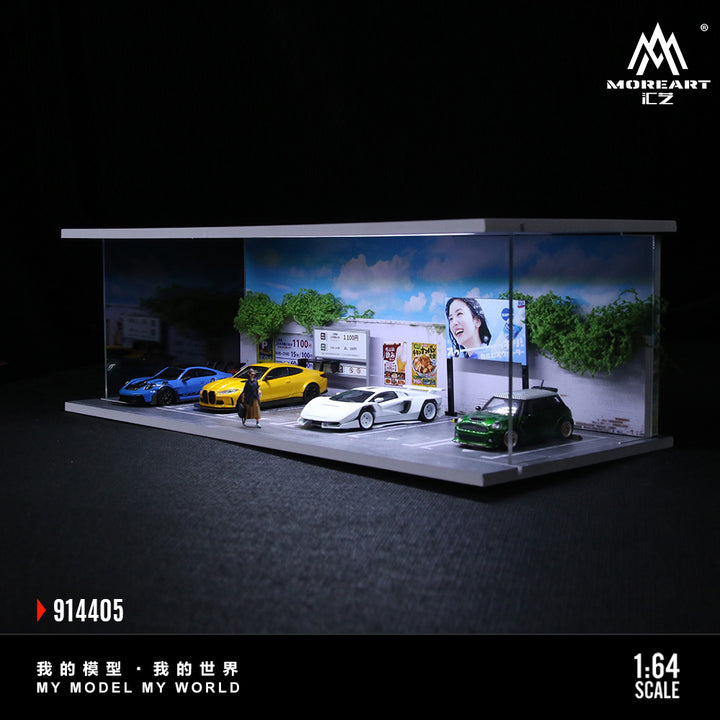 [Preorder] MoreArt 1:64 THEME LIGHTING ASSEMBLY SCENE (3 Versions) MO914404/MO914405/MO914406