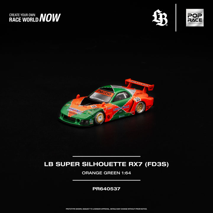 [Preorder] POPRACE 1:64 LB Super Silhouette RX7 (FD3S) PR640537