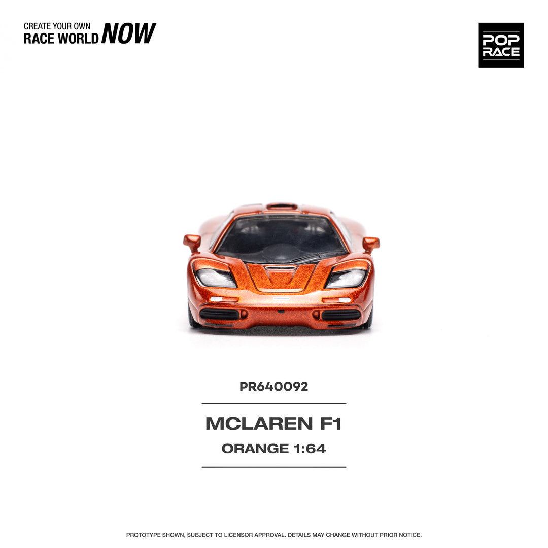 [Preorder] POPRACE 1:64 McLAREN F1 ORANGE PR640092