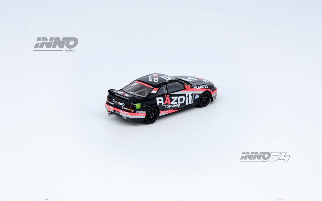 [Preorder] Inno64 1:64 NISSAN SKYLINE GT-R R33 #11 "RAZO TRAMPIO" N1 Super Endurance Series - SENDAN HIGHLAND 1995 Winner IN64-R33R-RAZO