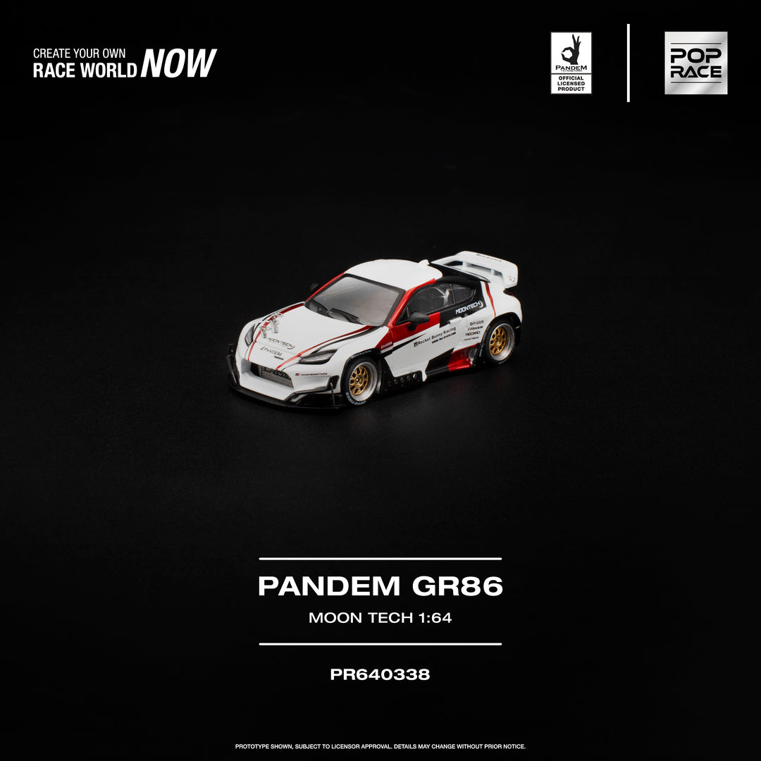 [Preorder] POPRACE 1:64 PANDEM GR 86 Moontech PR640338