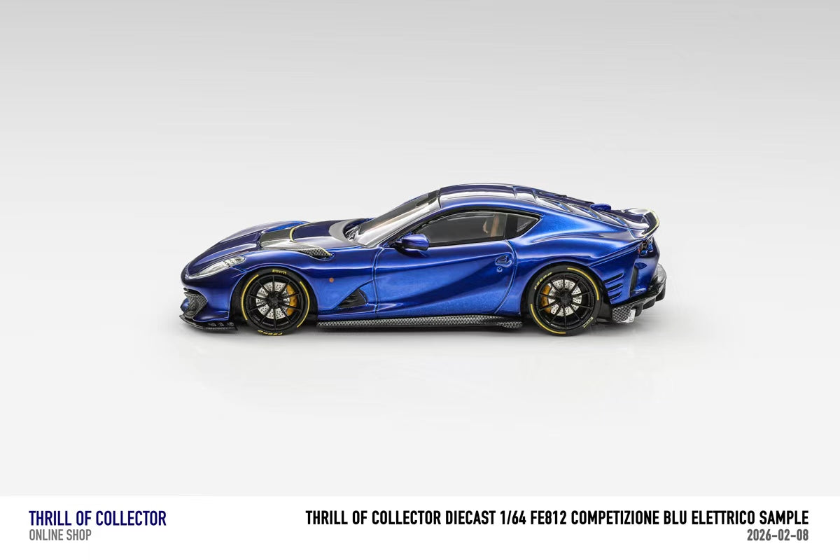 TOC 1:64 Ferrari 812C 3.0 (4 Colours) – Horizon Diecast