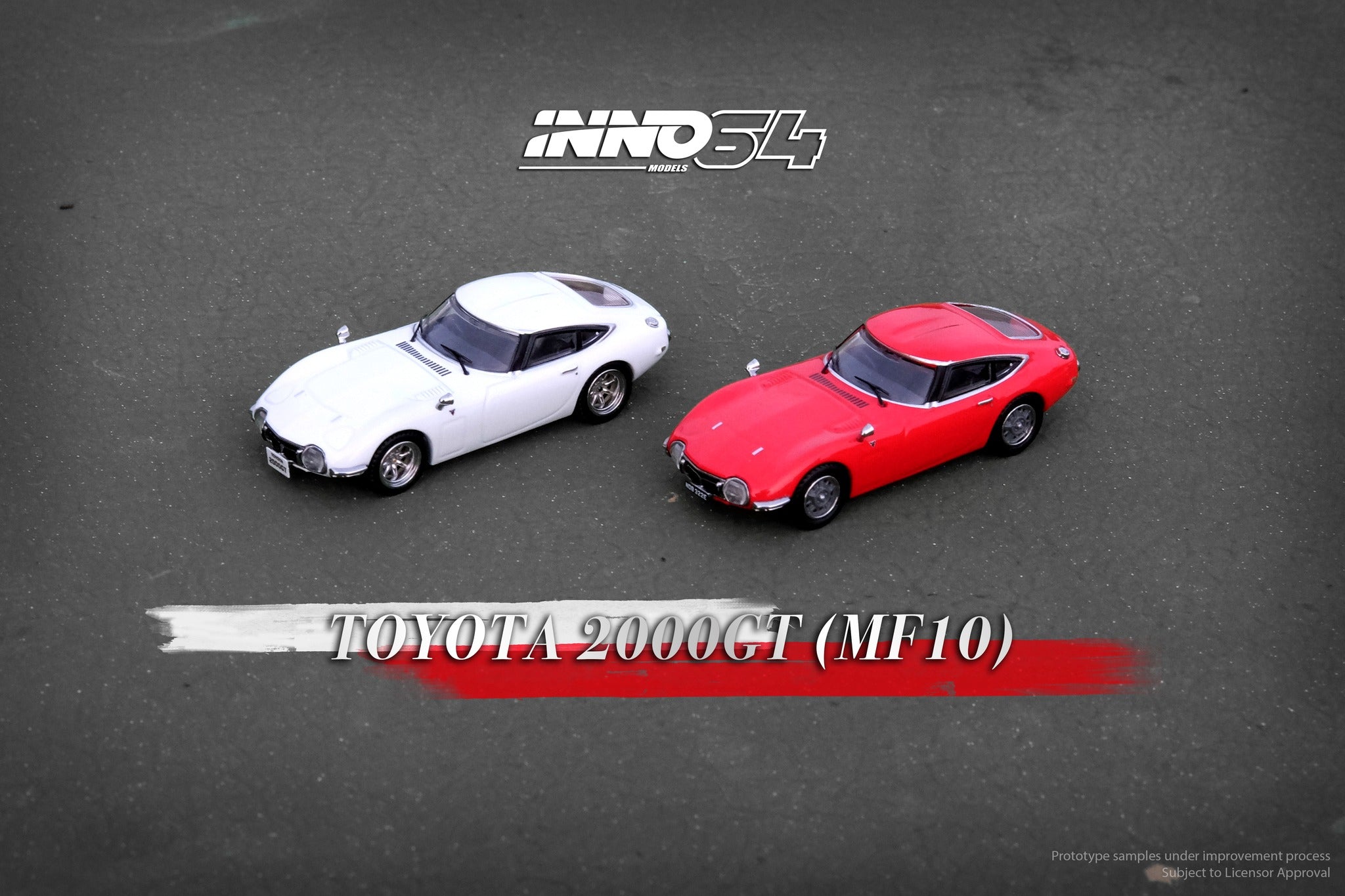 Inno64 1:64 Toyota 2000GT Pegasus White IN64-2000GT-WHI – Horizon