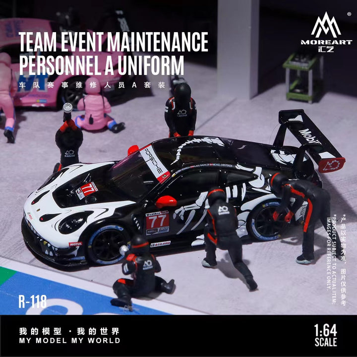 [Preorder] MoreArt 1:64 TEAM EVENT MAINTENANCE PERSONNEL A UNIFORM MO223118