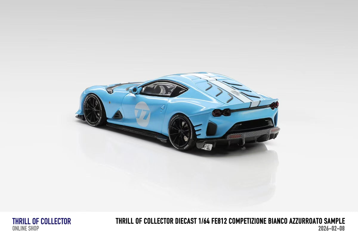 TOC 1:64 Ferrari 812C 3.0 (4 Colours) – Horizon Diecast