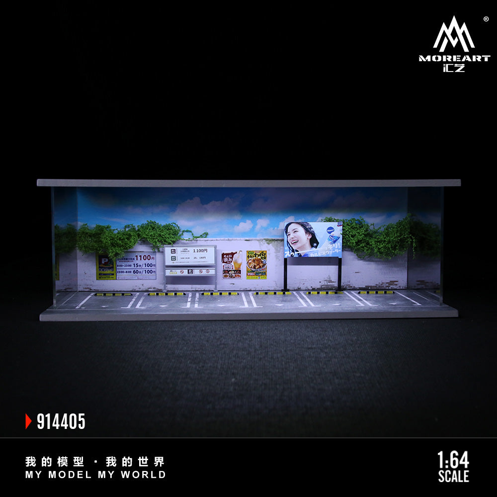[Preorder] MoreArt 1:64 THEME LIGHTING ASSEMBLY SCENE (3 Versions) MO914404/MO914405/MO914406