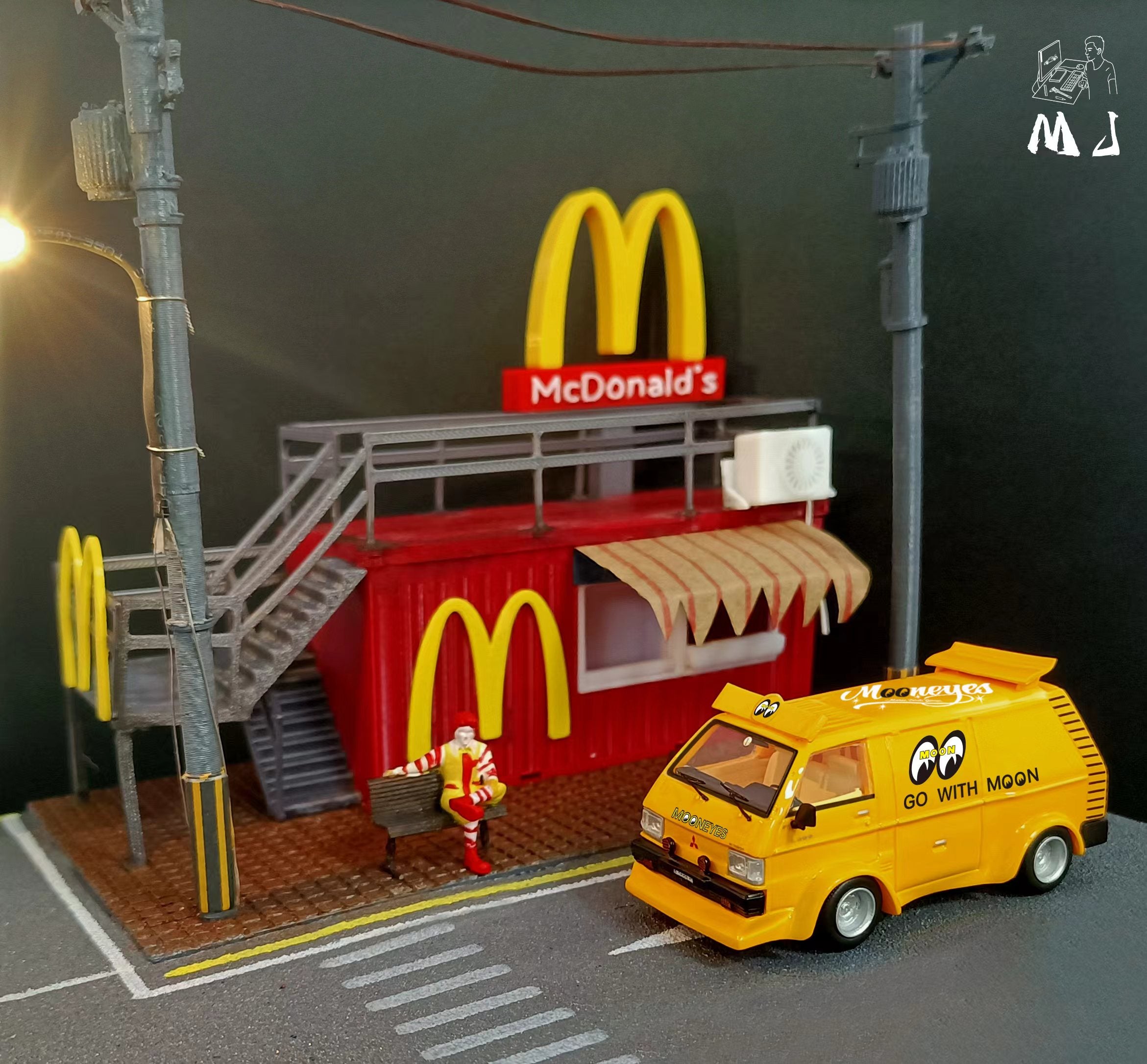 MJ Model 1:64 Mitsubishi Delica (5 Versions) – Horizon Diecast