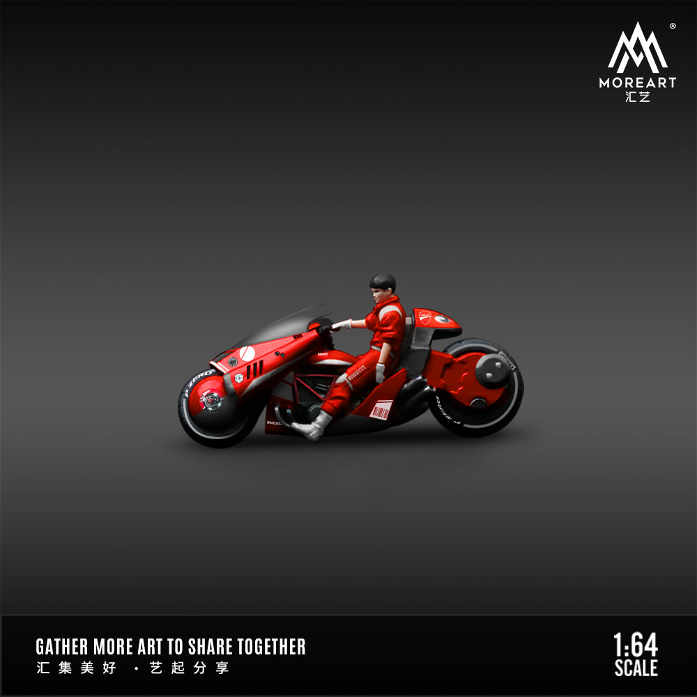 [Preorder] MoreArt 1:64 Akira Resin Motorcycle Doll