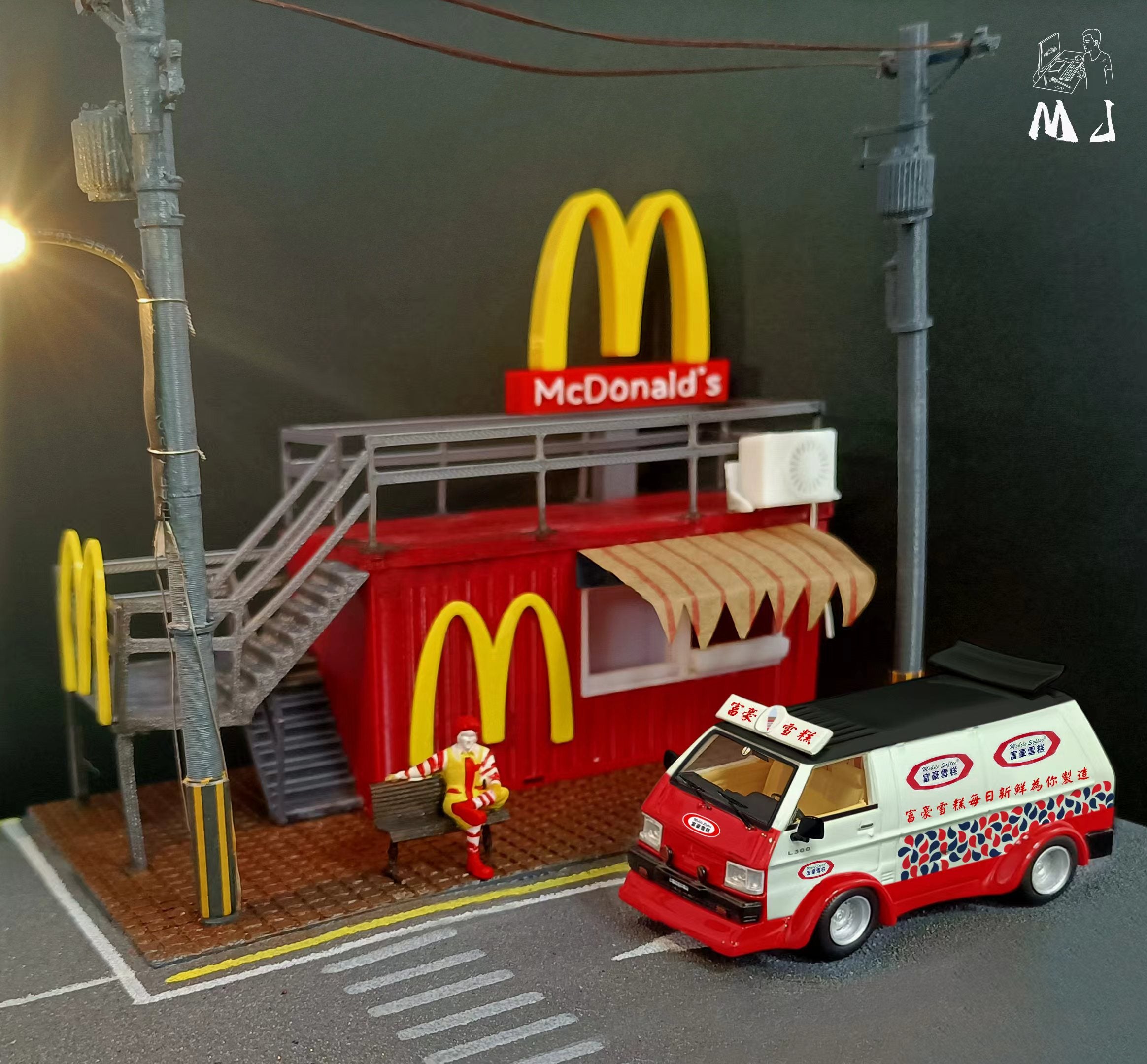 MJ Model 1:64 Mitsubishi Delica (5 Versions) – Horizon Diecast