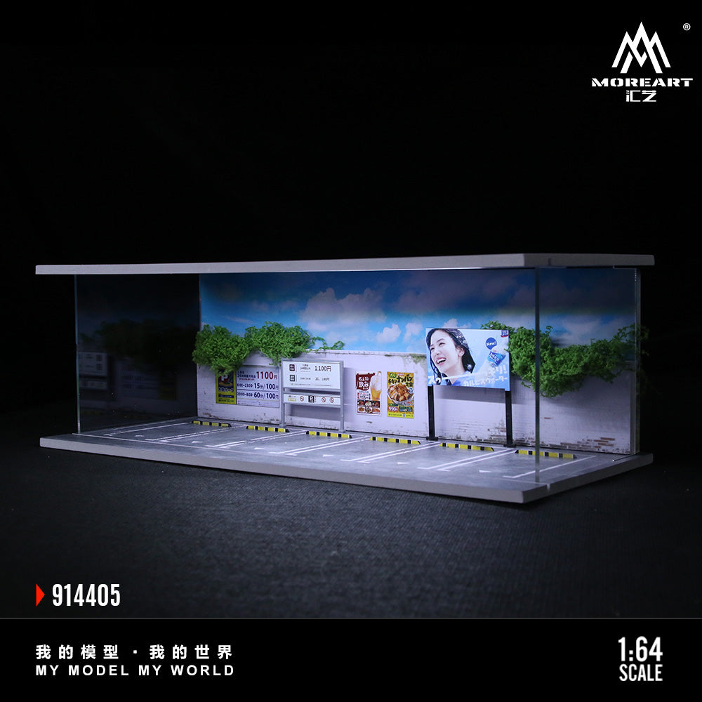[Preorder] MoreArt 1:64 THEME LIGHTING ASSEMBLY SCENE (3 Versions) MO914404/MO914405/MO914406