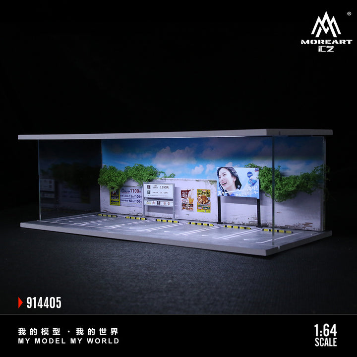 [Preorder] MoreArt 1:64 THEME LIGHTING ASSEMBLY SCENE (3 Versions) MO914404/MO914405/MO914406