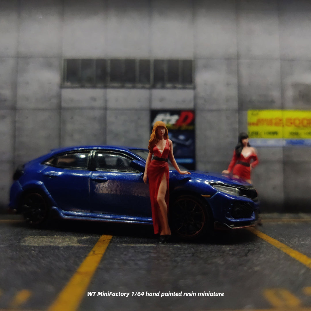 [Preorder] WT Minifactory 1:64 Female Model In Red Duo WT2025042905