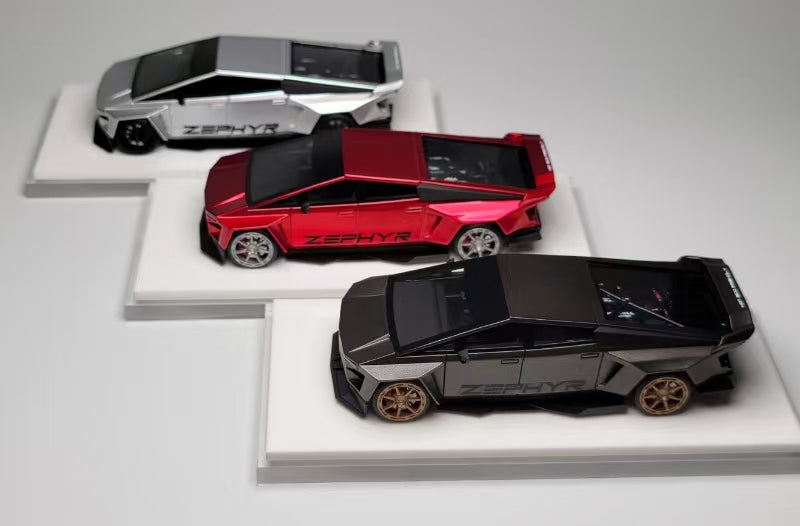 [Preorder] ZEPHYR 1:64 Tesla Cybertruck Modified (3 Colours)
