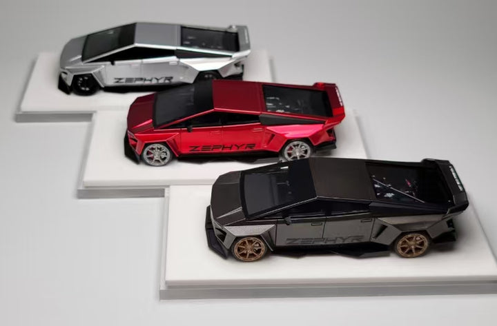 [Preorder] ZEPHYR 1:64 Tesla Cybertruck Modified (3 Colours)