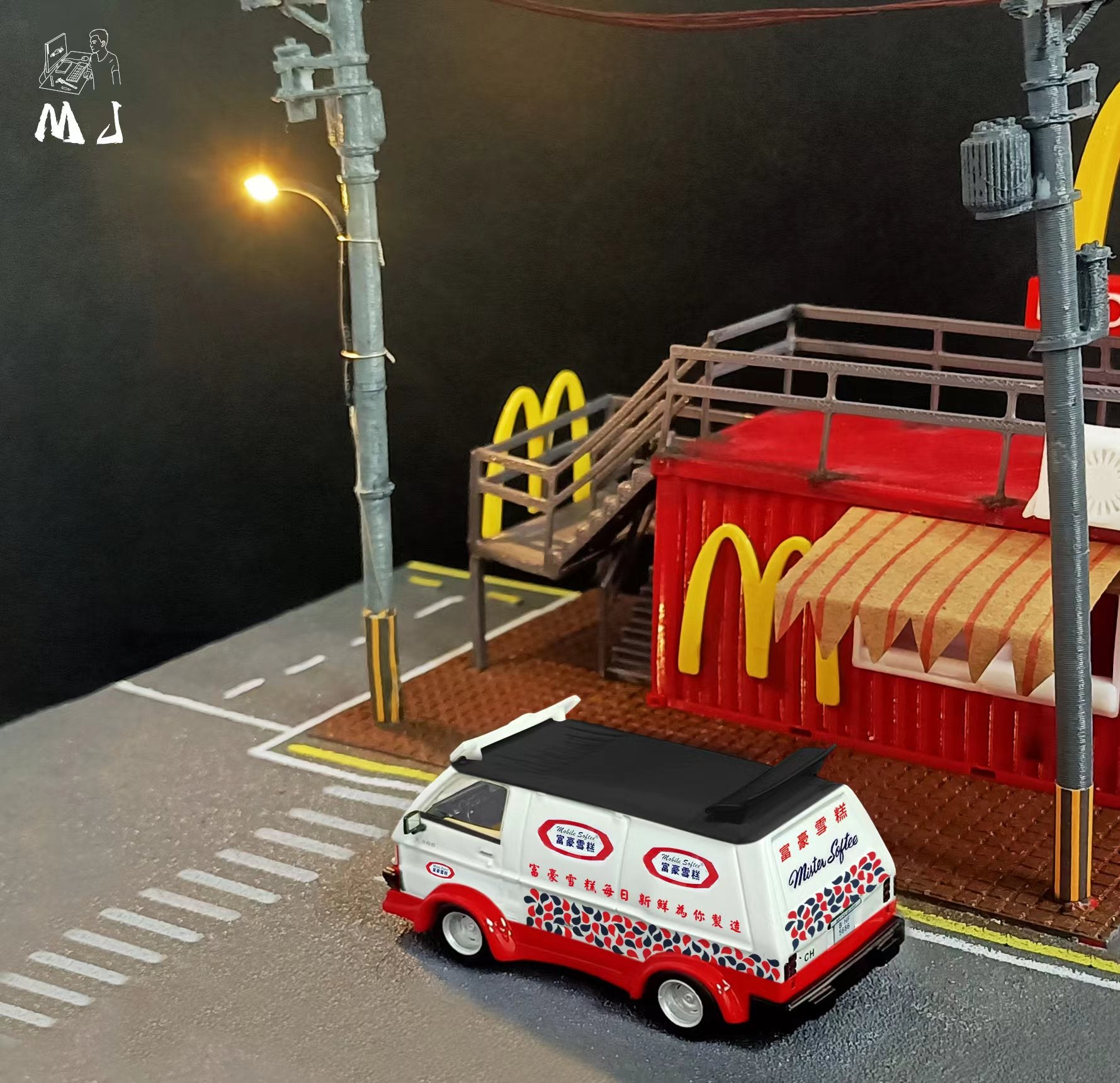 MJ Model 1:64 Mitsubishi Delica (5 Versions) – Horizon Diecast