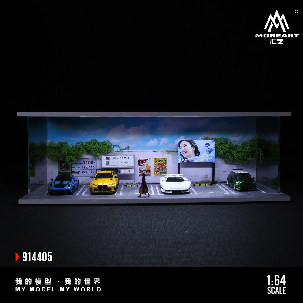 [Preorder] MoreArt 1:64 THEME LIGHTING ASSEMBLY SCENE (3 Versions) MO914404/MO914405/MO914406