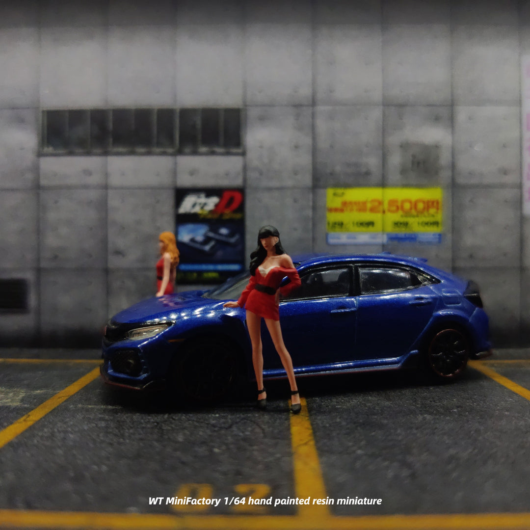[Preorder] WT Minifactory 1:64 Female Model In Red Duo WT2025042905