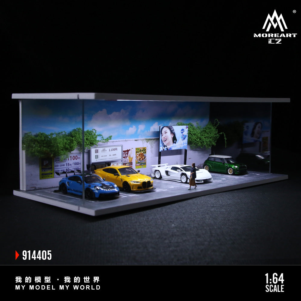 [Preorder] MoreArt 1:64 THEME LIGHTING ASSEMBLY SCENE (3 Versions) MO914404/MO914405/MO914406