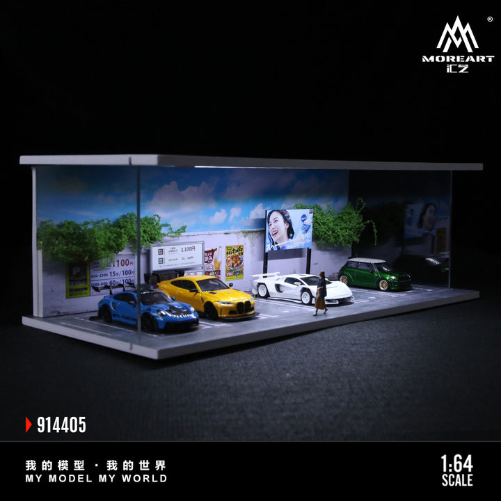 [Preorder] MoreArt 1:64 THEME LIGHTING ASSEMBLY SCENE (3 Versions) MO914404/MO914405/MO914406