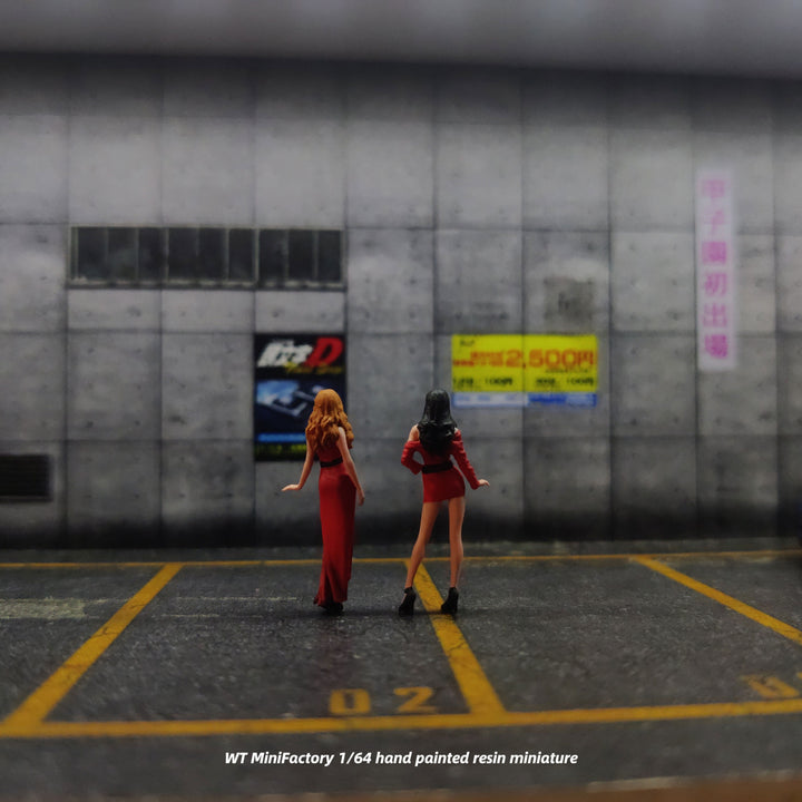 [Preorder] WT Minifactory 1:64 Female Model In Red Duo WT2025042905