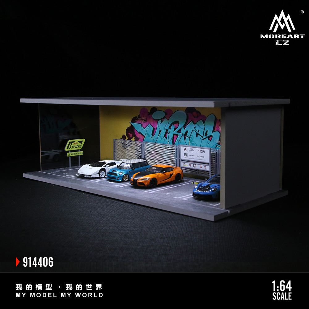 [Preorder] MoreArt 1:64 THEME LIGHTING ASSEMBLY SCENE (3 Versions) MO914404/MO914405/MO914406