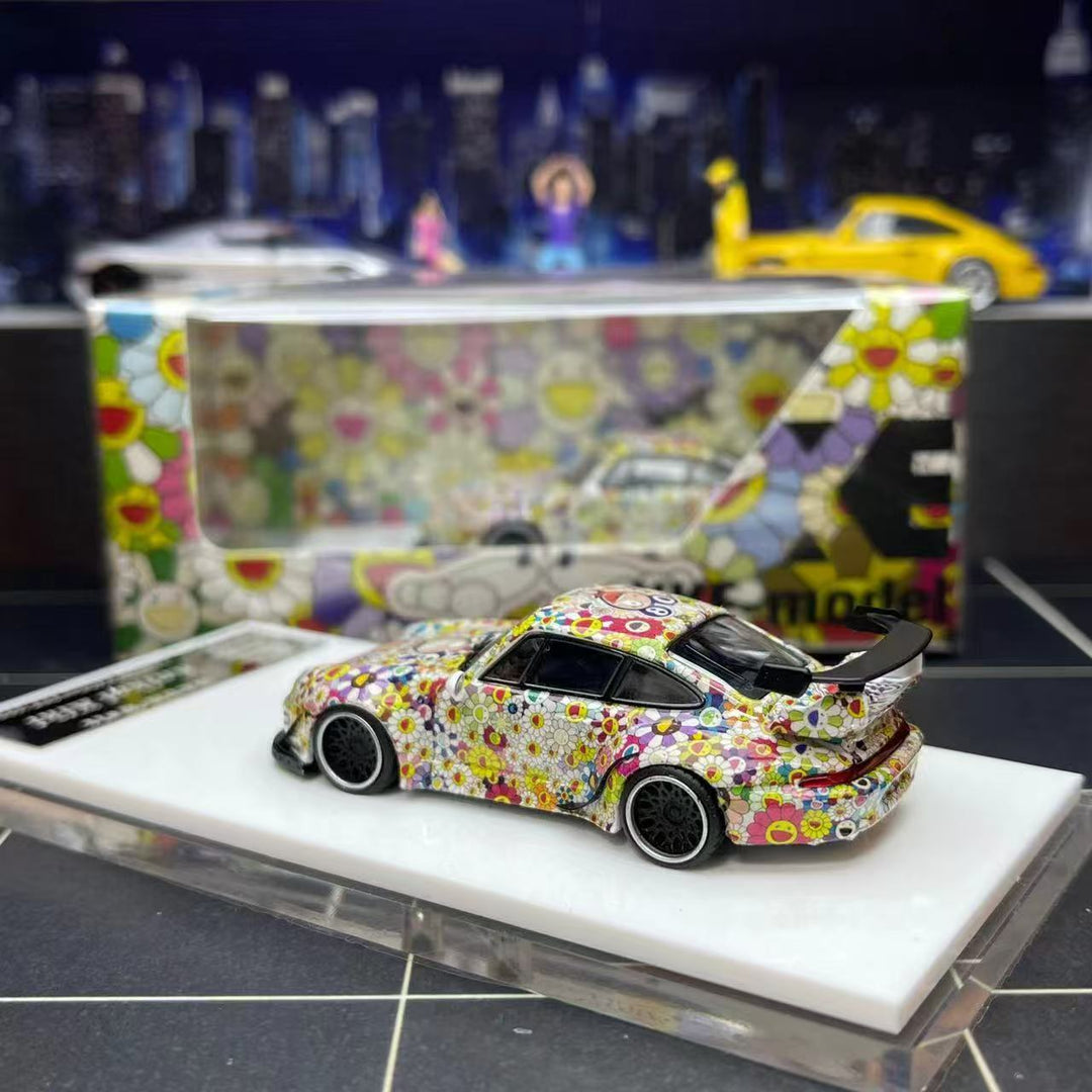 XKE 1:64 Porsche RWB 993 (Takashi Murakami Livery)