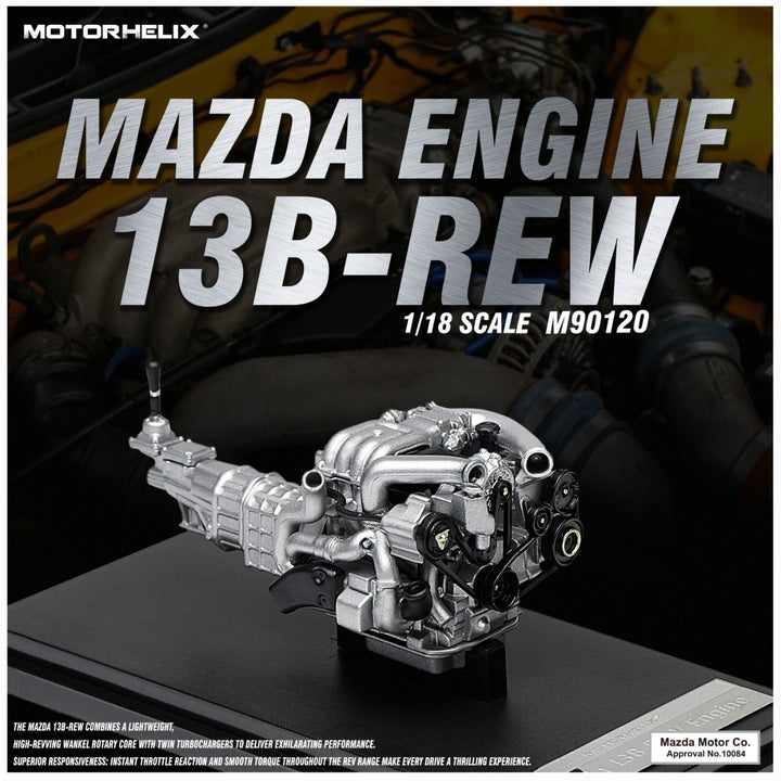 [Preorder] MOTORHELIX 1:18 Subaru and Mazda Engine (2 Versions) M90119/M90120