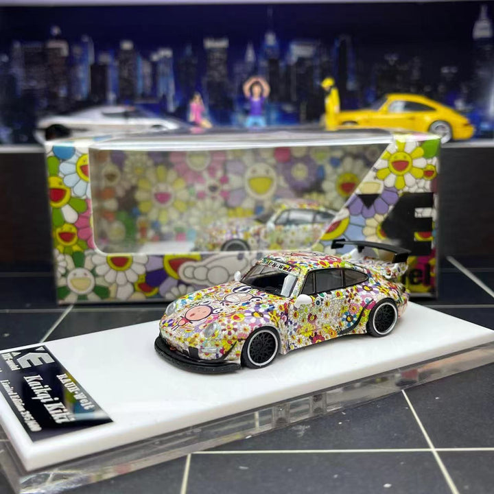 XKE 1:64 Porsche RWB 993 (Takashi Murakami Livery)
