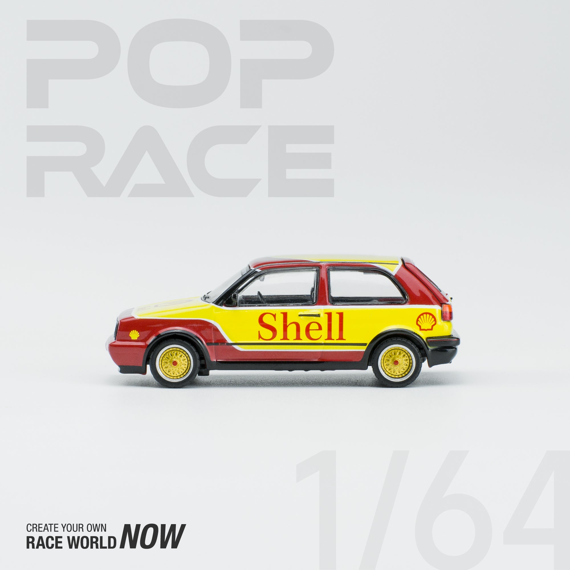 POPRACE 1:64Shell Volkswagen Golf GTI MKII PR640036 – Horizon Diecast