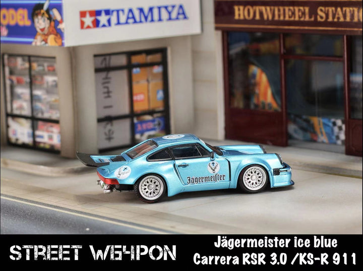 [Preorder] Street Weapon 1:64 Porsche 911 Carrera RSR 3.0 KS-R Jägermeister