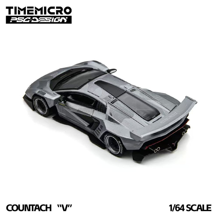 [Preorder] TimeMicro X PSC DESIGN 1:64  Lamborghini  Countach "V" × Gallardo "Lazer" TM647708-D/TM648901-D