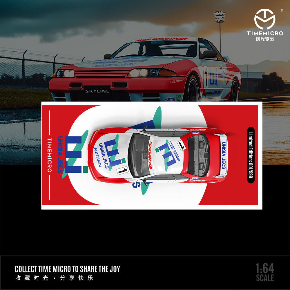 Time Micro 1:64 Nissan GTR R32 Racing Livery (4 Versions) – Horizon Diecast