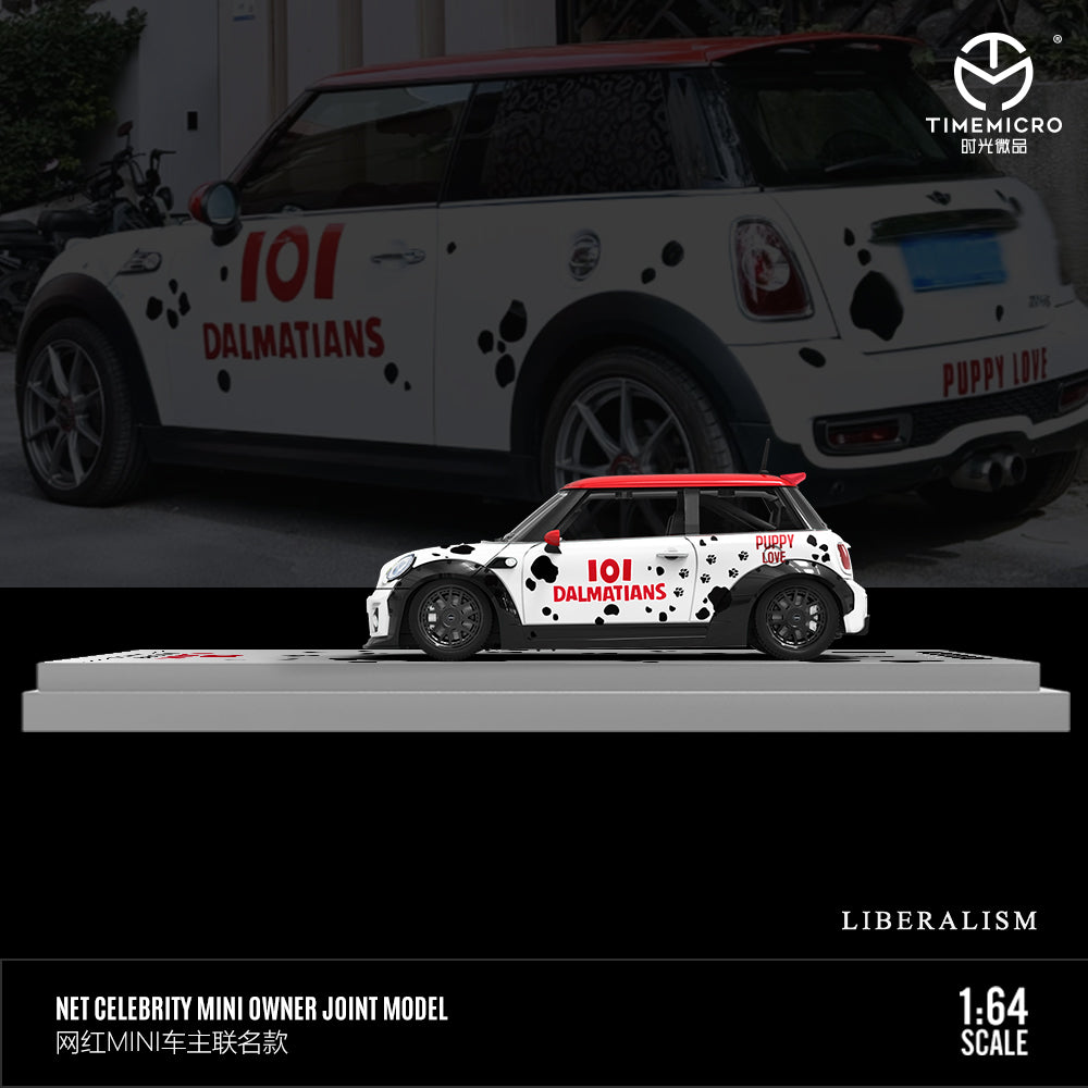 [Preorder] TimeMicro 1:64 BMW MINI COOPER IOI DALMATIANS Livery