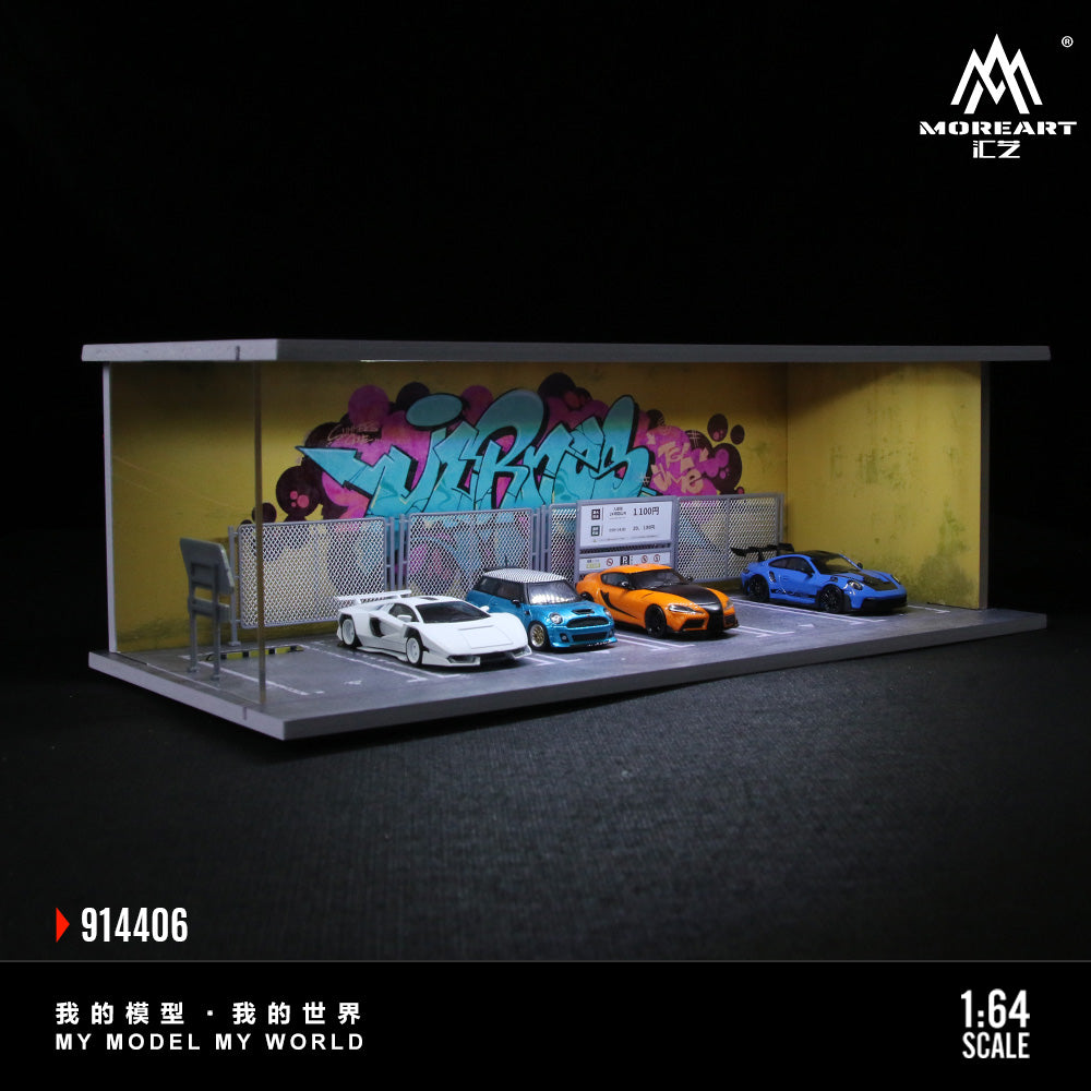 [Preorder] MoreArt 1:64 THEME LIGHTING ASSEMBLY SCENE (3 Versions) MO914404/MO914405/MO914406