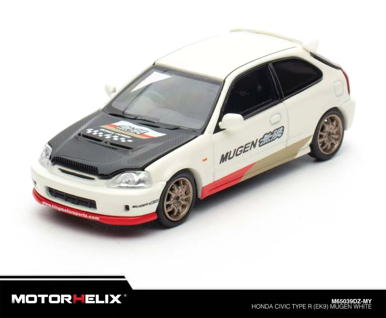 MOTORHELIX 1/64 HONDA CIVIC TypeR EK9 Mugen 無限 シビック