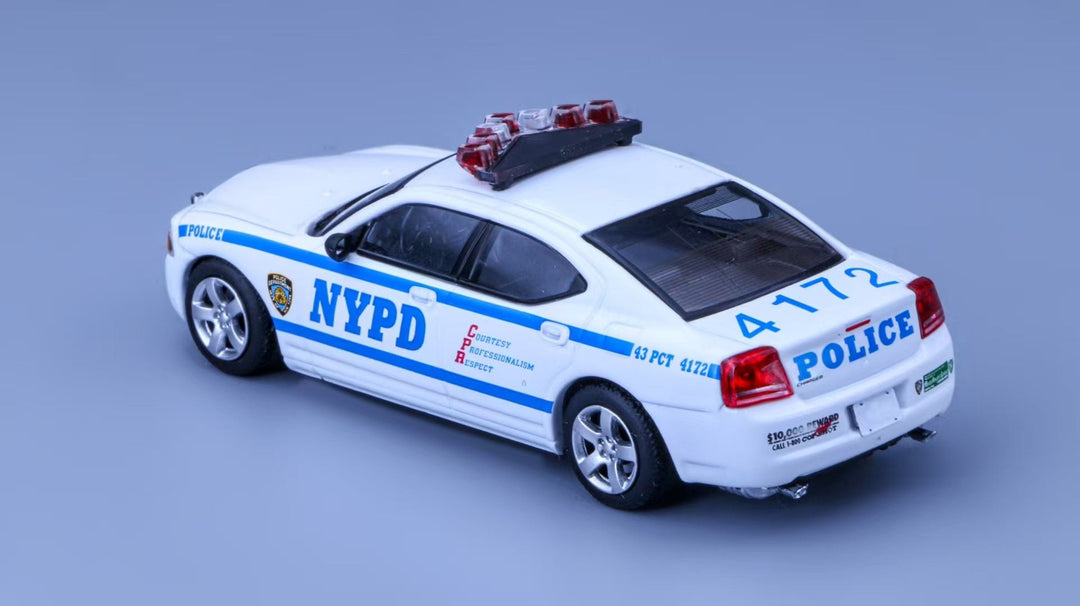 Rollin 1:64 Dodge Charger New York City Police NYPD 2008