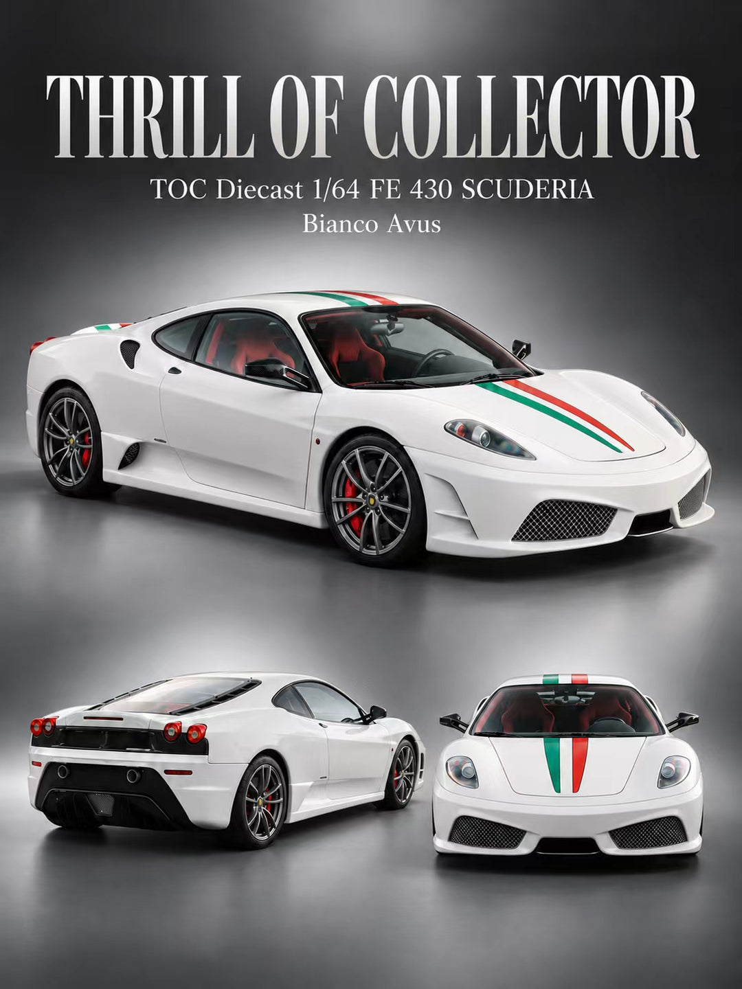 [Preorder] TOC 1:64 FE430 Scuderia &amp; FE458 Speciale (11 Versions)