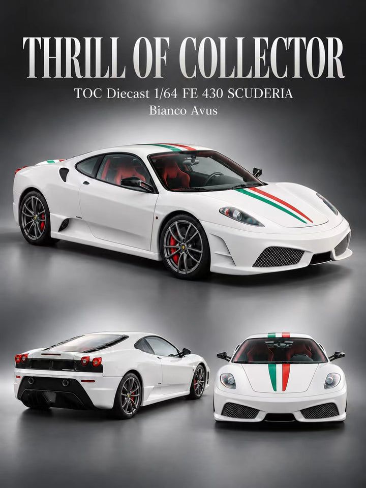 [Preorder] TOC 1:64 FE430 Scuderia &amp; FE458 Speciale (11 Versions)