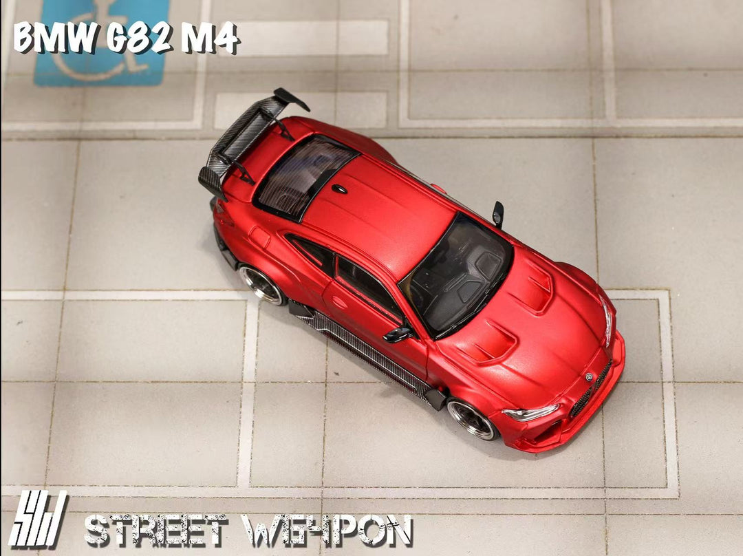 Street Weapon 1:64 BMW G82 M4 wide-body - Red