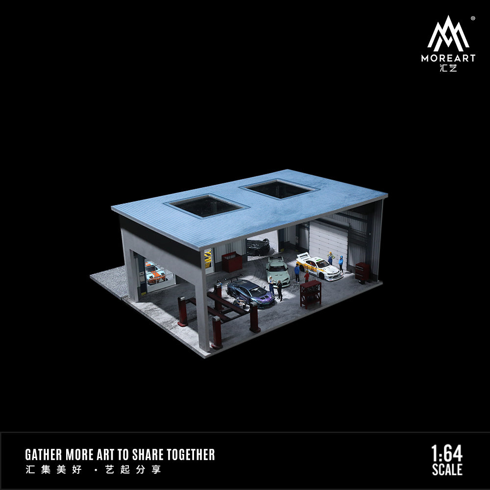 [Preorder] MoreArt 1:64 Factory Building Scene Model MO936403