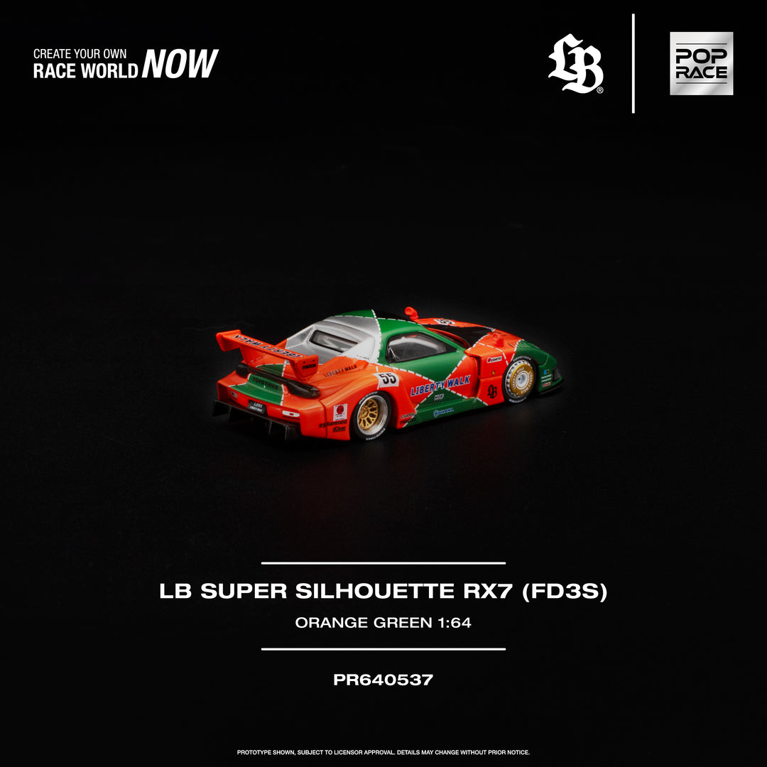 [Preorder] POPRACE 1:64 LB Super Silhouette RX7 (FD3S) PR640537