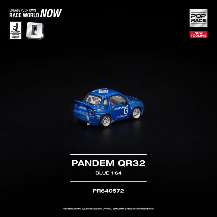 [Preorder] POPRACE 1:64 PANDEM QR32 Blue PR640572