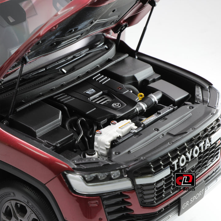 [Preorder] LCD 1:18 Toyota Land Cruiser LC300-GR Sport (4 Colours) LCD18013